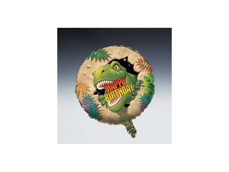 PALLONE 18" BLN MET  DINO BLAST