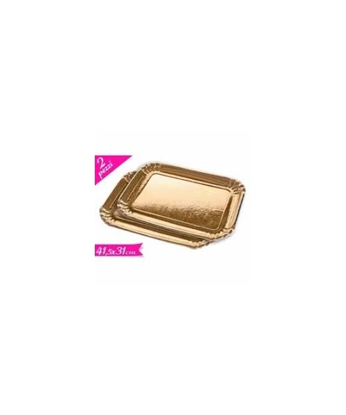 VASSOIO CARTA 41,5X31CM 2PZ 2