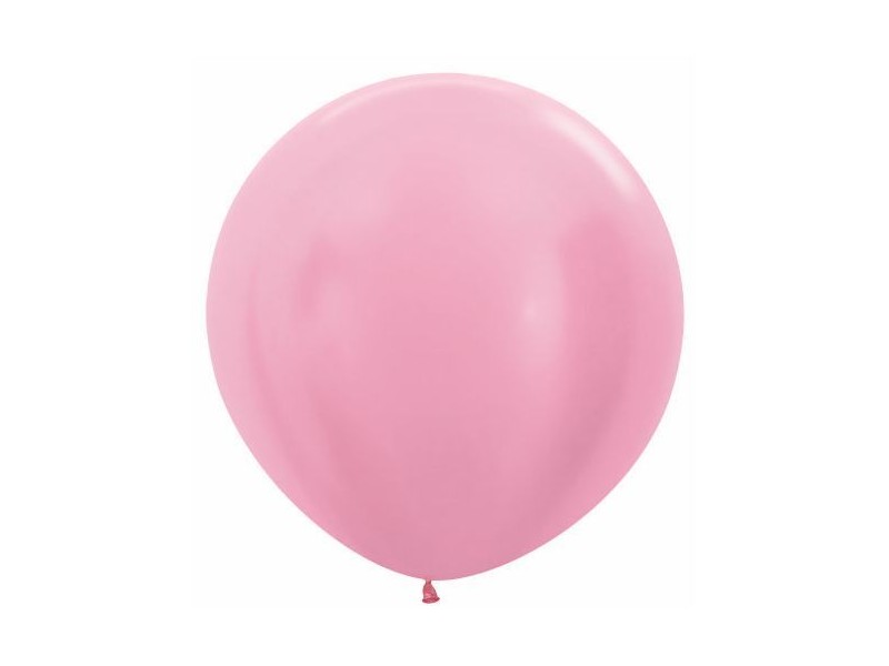 PALLONE LATTICE ROSA PERLATO 36" 90CM 1PZ