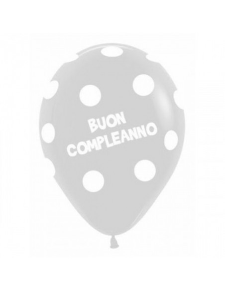 PALLONE LATTICE TRASP. BUON COMPL. 12" 100PZ