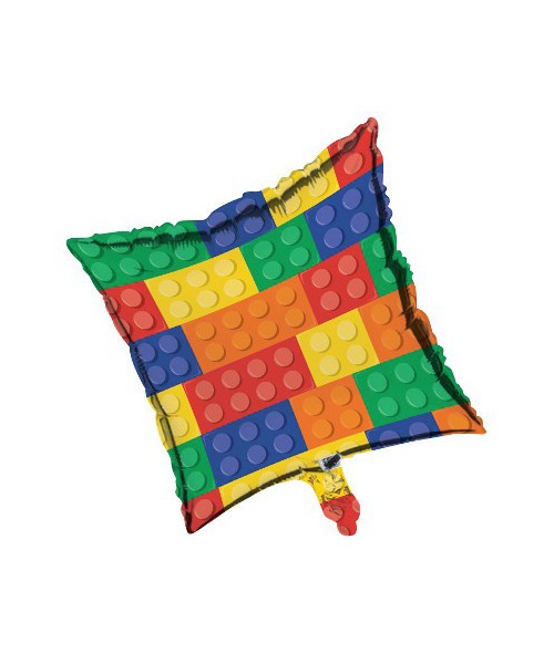 PALLONE MYLAR 18" QUADR. LEGO 2