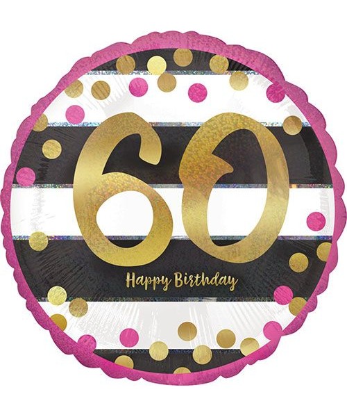 PALLONE MYLAR 18"/CM.45 N. 60 MILESTONE 2