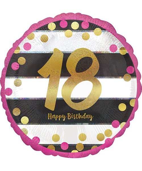 PALLONE MYLAR 18"/CM.45 N.18 MILESTONE