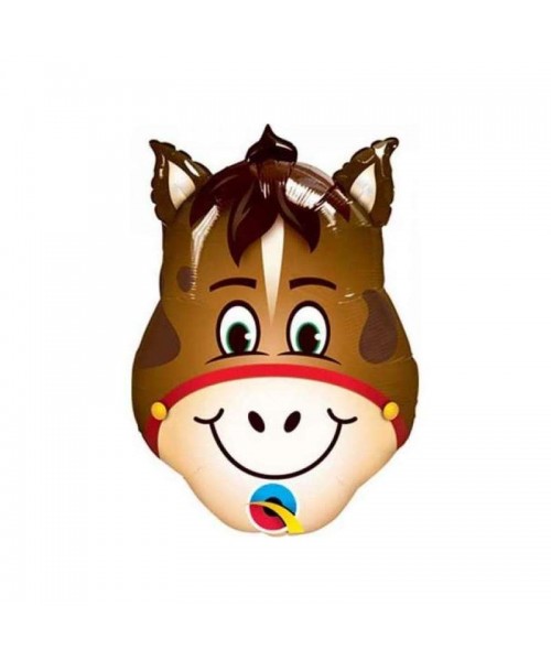 PALLONE MYLAR 32" TESTA CAVALLO 2