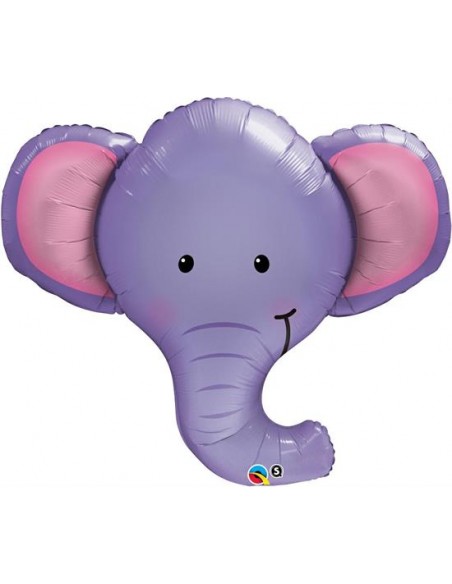 PALLONE MYLAR 32" TESTA ELEFANTE 99CM