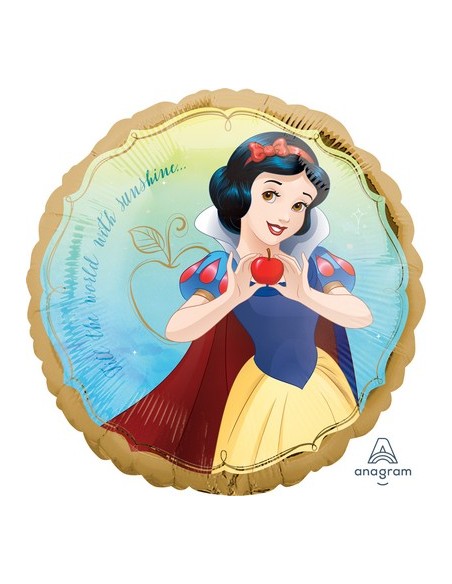 PALLONE MYLAR BIANCANEVE 45CM 18"