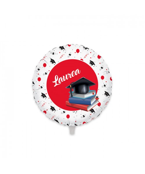 PALLONE MYLAR CM. 45 "LA MIA LAUREA" 2