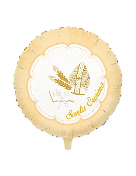 PALLONE MYLAR CM. 45 LA MIA CRESIMA