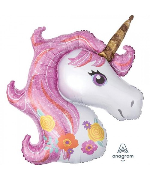 S/SHAPE MAGICAL UNICORN HEAD 2