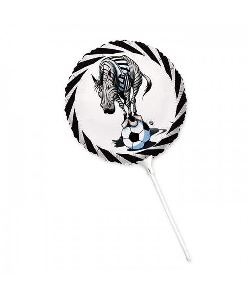 PALL. MYLAR TONDO CM.25 ZEBRA B.N.