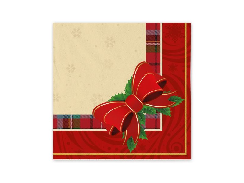 20 TOV.LI CM33X33 CHRISTMAS RIBBON