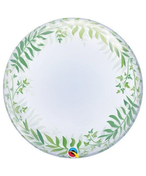 24" DECO BUBBLE GREENERY 1PZ 2