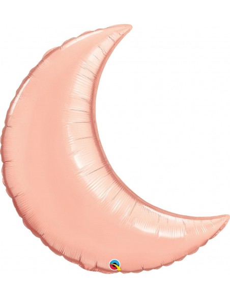 35" CRESCENT MOON ROSE GOLD