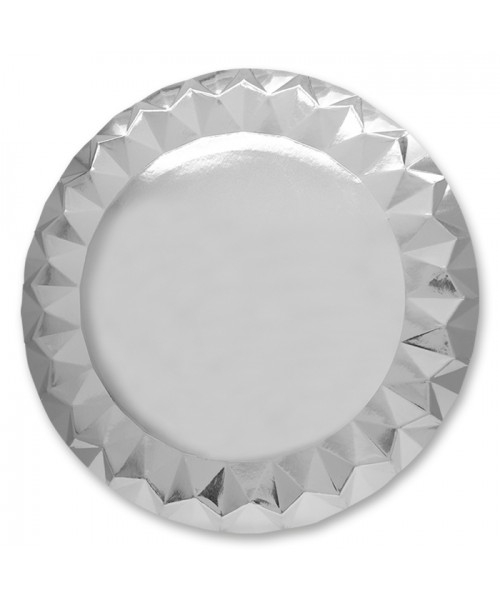 5 SOTTOPIATTI DIAMANT CM.32 SILVER 2