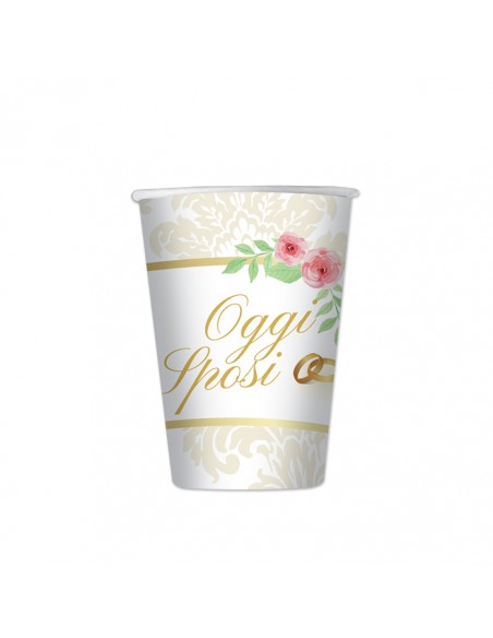 8 BICCHIERI ROMANTIC WEDDING CC.200