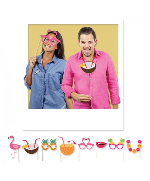 8 MAXI PHOTO BOOTH CM20 FLAMINGO PARTY 2