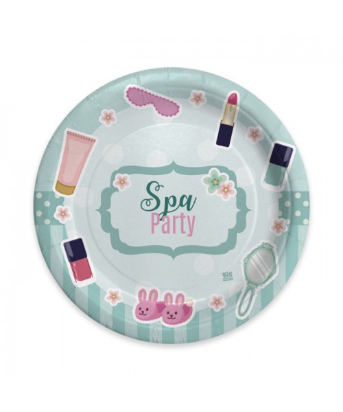 8 Piatti  18 cm Spa Party 2