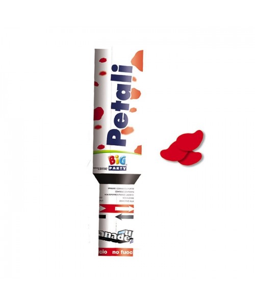 Sparacoriandoli petali rossi cm30