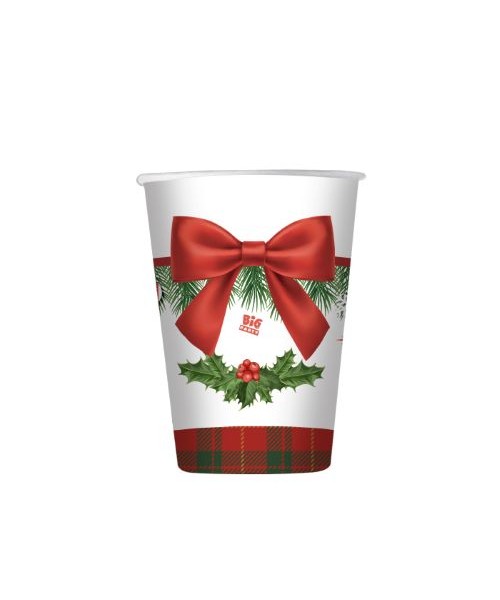BICCHIERE CHRISTMAS KILT 8PZ CC.200 2