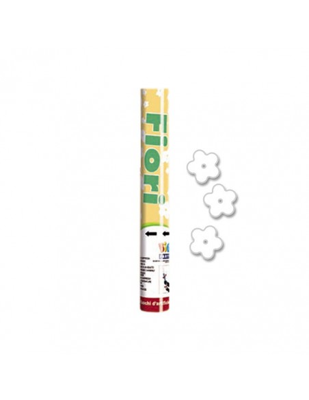 Sparacoriandoli fiori bianchi cm30