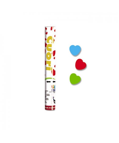 Sparacoriandoli cuori ass. cm.30