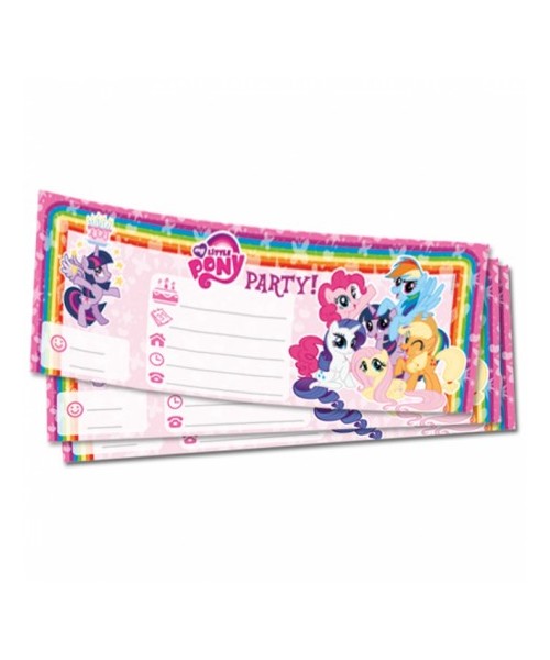 BIGLIETTI INVITO MY LITTLE PONY 20PZ 2