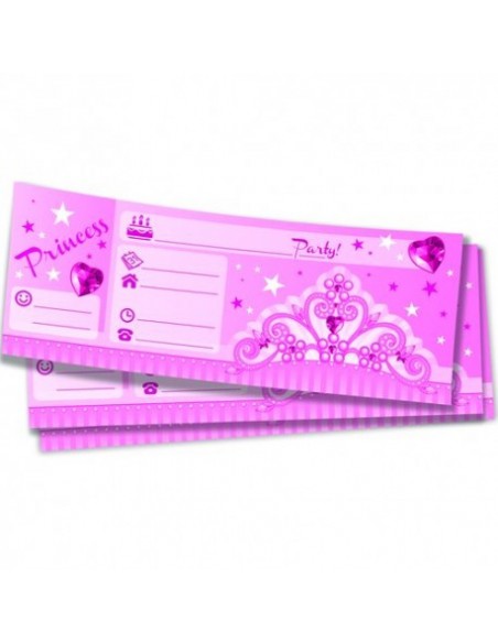 BLOCCHETTO INVITI ASSEGNO PRINCESS 20PZ