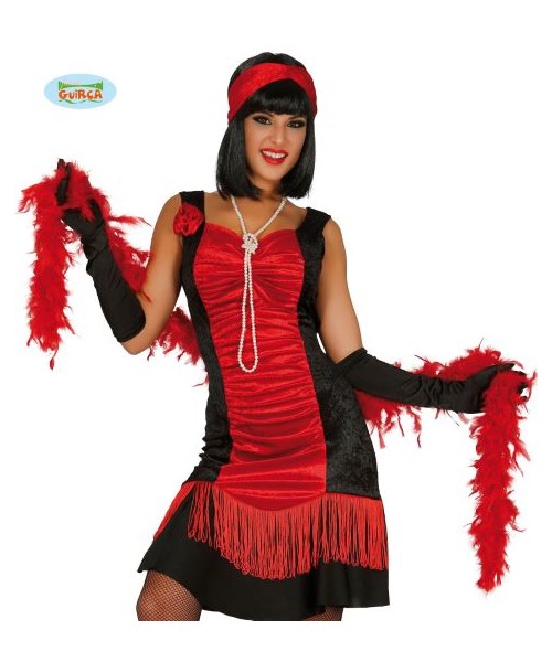 BOA C/PIUME ROSSE 1,80 MTS.(40GR) 2