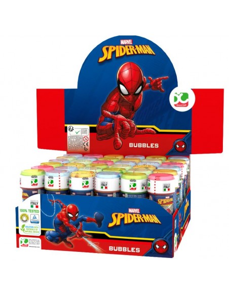 BOLLE DI SAPONE SPIDER-MAN 36PZ