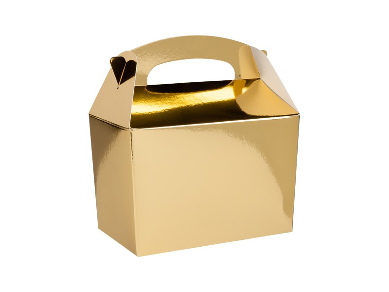BOX PARTY FOOD PZ. 10 ORO LUCIDO