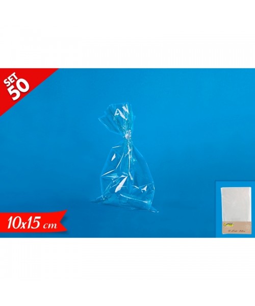 BUSTE NEUTRE CRYSTAL 10x15CM 50PZ 2