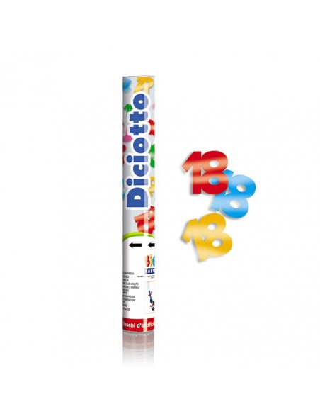 Sparacoriandoli 18 metal.ass. cm.30