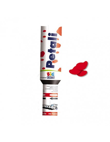 Sparacoriandoli petali rossi cm30