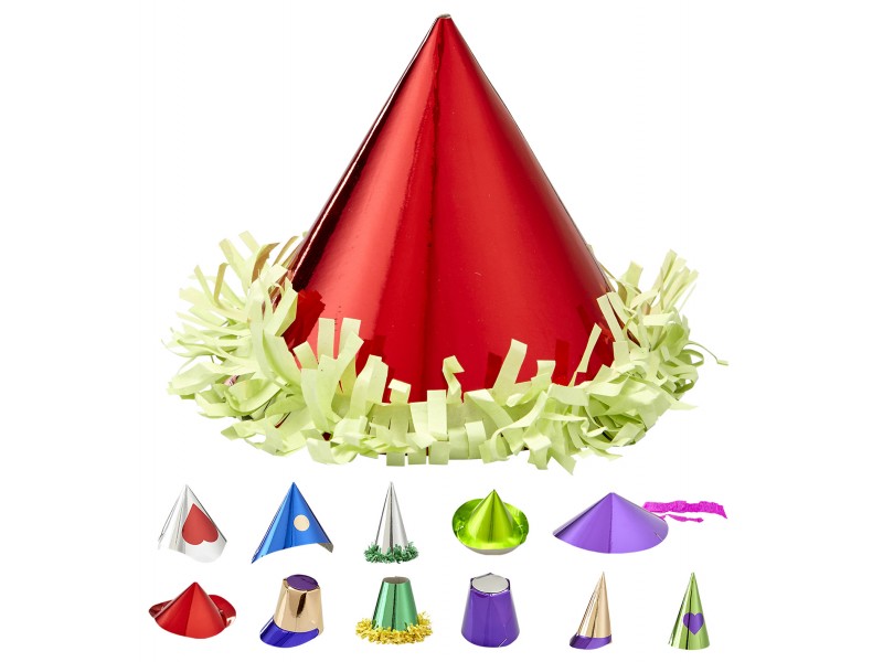 CAPPELLINO METALLIZATO ESPOSITORE 1PZ