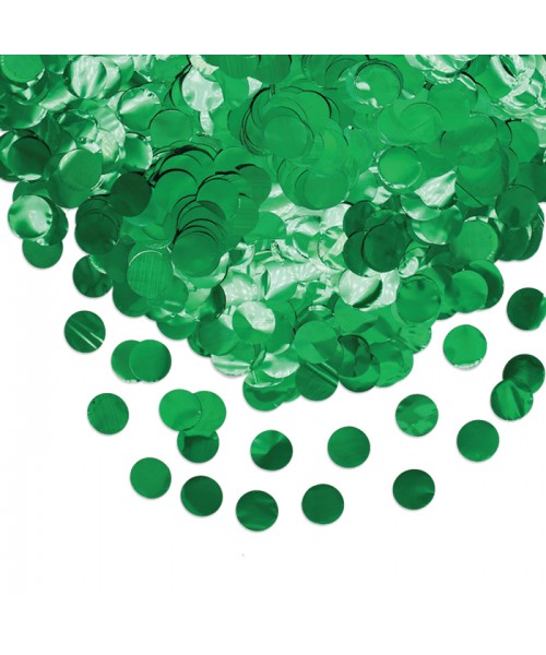 CORIANDOLI FOIL TONDI DIAM. CM. 2 VERDI GR.50 2