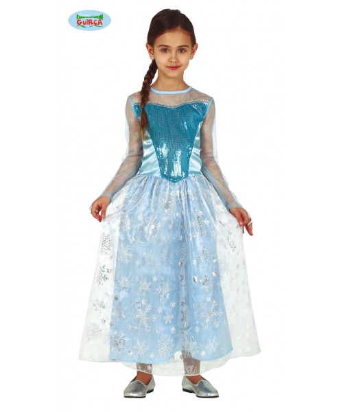 COSTUME BIMBA REGINA DI GHIACCIO 3-4 ANNI 2