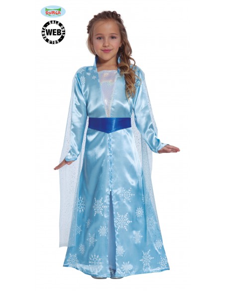 COSTUME BIMBA REGINA DI GHIACCIO NEW 5- 6 ANNI
