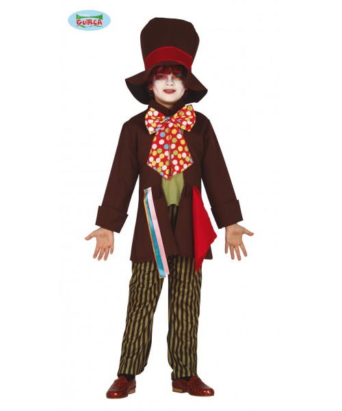 COSTUME BIMBO CAPPELLAIO MATTO 5- 6 ANNI 2