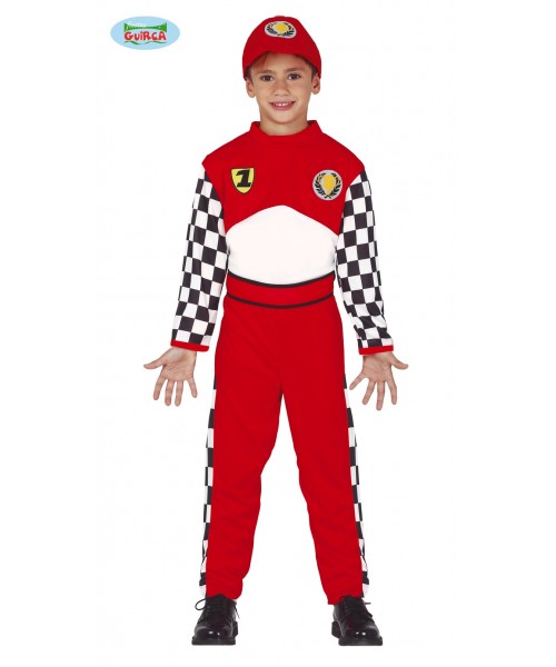 COSTUME BIMBO FORMULA 1 5-6 ANNI 2