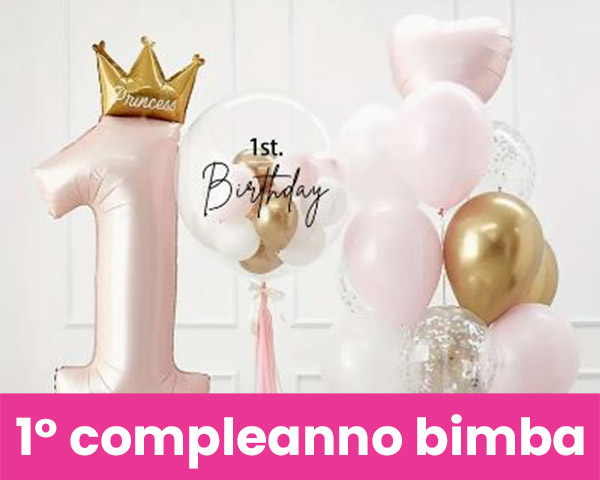 Primo compleanno bimba
