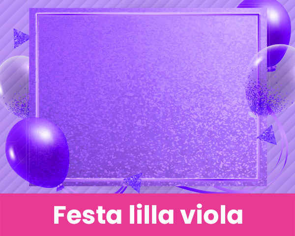 Festa lilla viola